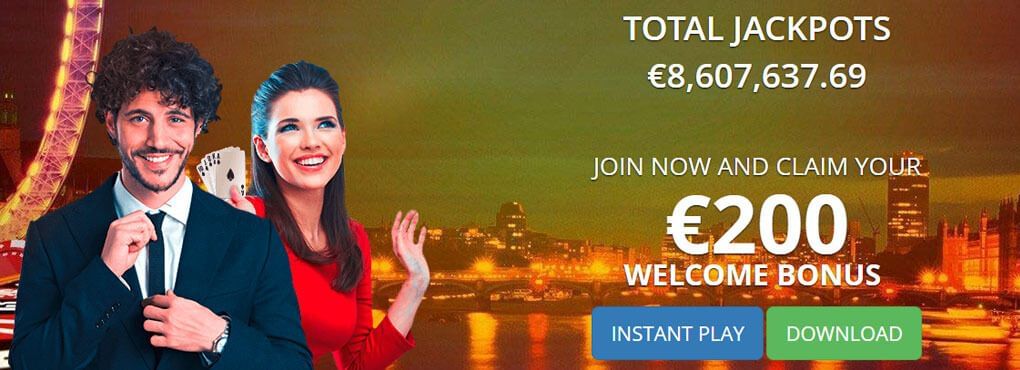 €200 Welcome Bonus 
